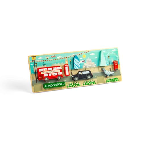 Bigjigs Toys London Chunky Puzzle – 8-teiliges Holzpuzzle für Kleinkinder und Kinder, Kinderspiele und Puzzles, umweltfreundliche Puzzles, ab 12 Monaten Bigjigs Toys London Chunky Puzzle – 8-teiliges Holzpuzzle für Kleinkinder und Kinder, Kinderspiele und Puzzles, umweltfreundliche Puzzles, ab 12 Monaten von Bigjigs Toys