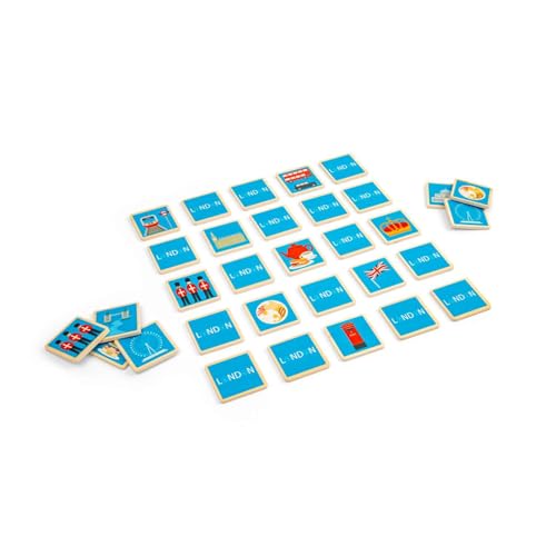 Bigjigs Toys London Memory Game – 32-teiliges Holzpaar-Set, lustiges Reisespielzeug, Paarungsspiele, umweltfreundliche Geschenke für Kleinkinder und Kinder, ab 2 Jahren Bigjigs Toys London Memory Game – 32-teiliges Holzpaar-Set, lustiges Reisespielzeug, Paarungsspiele, umweltfreundliche Geschenke für Kleinkinder und Kinder, ab 2 Jahren von Bigjigs Toys