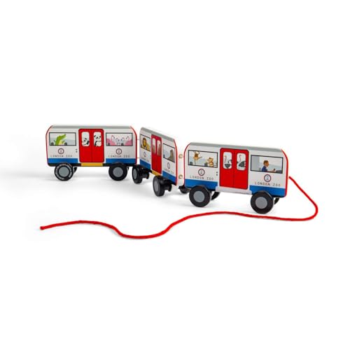 Bigjigs Toys London Pull Along Tube - Holz Nachziehspielzeug für Kinder, nachhaltig hergestellte Baby- & Kleinkindgeschenke, ab 18 Monaten Bigjigs Toys London Pull Along Tube - Holz Nachziehspielzeug für Kinder, nachhaltig hergestellte Baby- & Kleinkindgeschenke, ab 18 Monaten von Bigjigs Toys