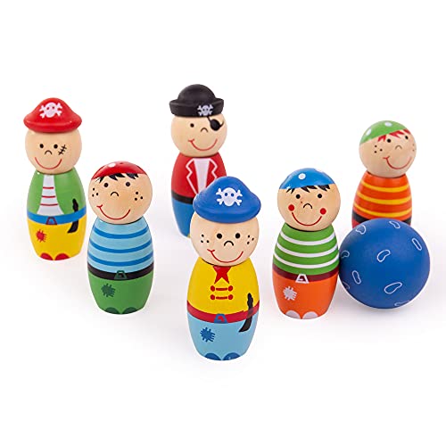 Bigjigs Toys Piratenkegel Bigjigs Toys Piratenkegel von Bigjigs Toys