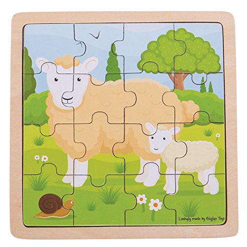 Bigjigs Toys Schaf und Lamm Puzzle Bigjigs Toys Schaf und Lamm Puzzle von Bigjigs Toys