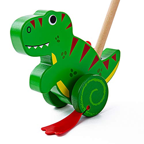 Bigjigs Toys Schiebetier Spielzeug (T-Rex) von Bigjigs Toys