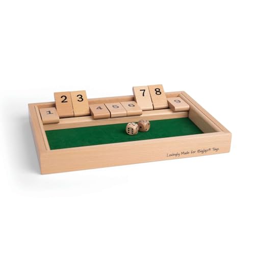 Bigjigs Toys Shut-The-Box-Würfelspiel von Bigjigs Toys