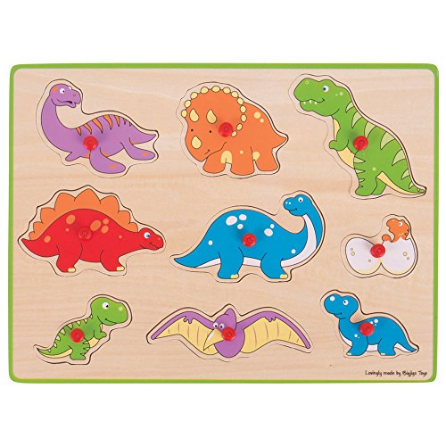Bigjigs Toys Steckpuzzle (Dinosaurier) von Bigjigs Toys