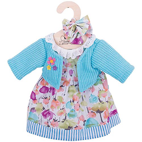 Bigjigs Toys Strickjacke und Kleid (Türkis) (für 38cm Puppe) von Bigjigs Toys
