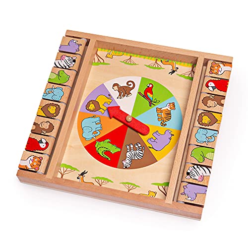 Bigjigs Toys Tiere-Klappenspiel Bigjigs Toys Tiere-Klappenspiel von Bigjigs Toys