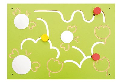 Bigjigs - Bees Manipulative Board Spielbrett, Mehrfarbig (NS0992) von Bigjigs