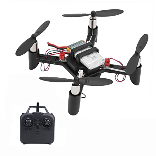 Drohnen-Kit, DIY-Baugruppe Ferngesteuertes Drohnen-Kit Mini Quadcopter Kunststoff-Metallflugzeug Lernspielzeug von BigKing