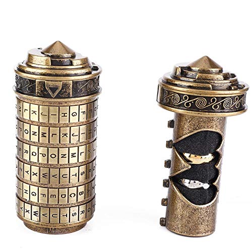 Biitfuu Da Vinci Code Lock Mini Cryptex Valentinstag Interessante kreative romantische Geburtstagsgeschenke für Sie von Biitfuu