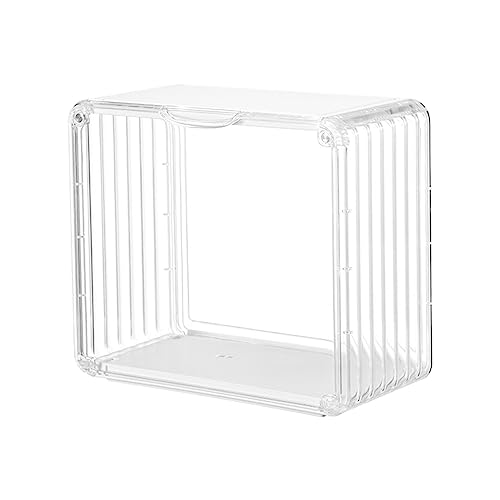 Biitfuu Transparent Doll Display Box Room mit Magnettür für Große Puppenanzeige und Lagerung, Weihnachten und Geburtstage, PS Material von Biitfuu