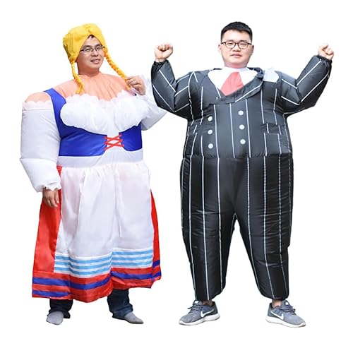 Erwachsene German Woman Inflatable Costume Disguised Boss Costume Annual Party Spiel Lustige Performance Props von BijooT