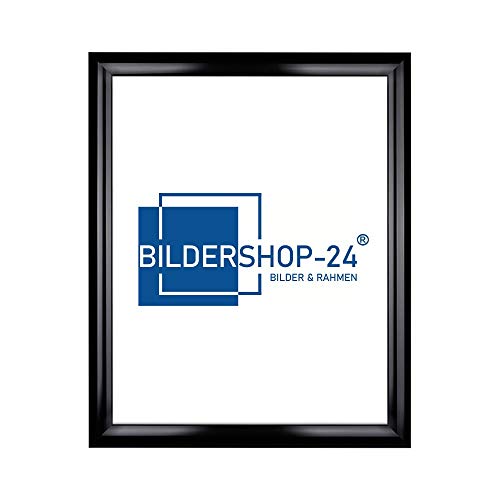Bilderrahmen für Puzzle ca. 1000-1500 Teile 48X136cm Schwarz (Hochglanz) ANTIREFLEX* von Bildershop-24