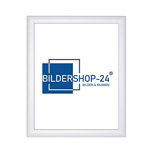 Bilderrahmen für Puzzle ca. 2000-3000 Teile 80X121cm Weiß (matt) ANTIREFLEX* von Bildershop-24