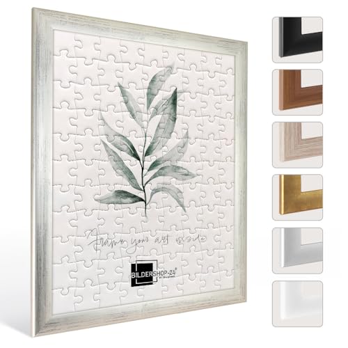 Bilderrahmen für Puzzle ca. 300-500 Teile 34X48cm Metallglanz Bilderrahmen für Puzzle ca. 300-500 Teile 34X48cm Metallglanz von Bildershop-24