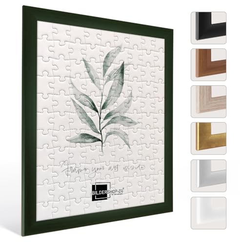 Bilderrahmen für Puzzle ca. 300-500 Teile 38X54cm Dunkelgrün Bilderrahmen für Puzzle ca. 300-500 Teile 38X54cm Dunkelgrün von Bildershop-24