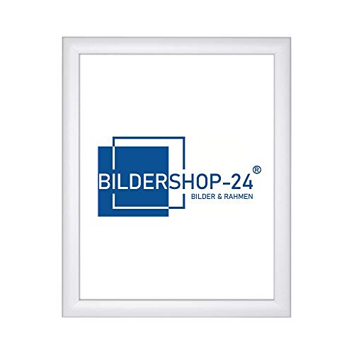 Bilderrahmen für Puzzle ca. 500-1000 Teile 33X98cm Weiß (matt) von Bildershop-24