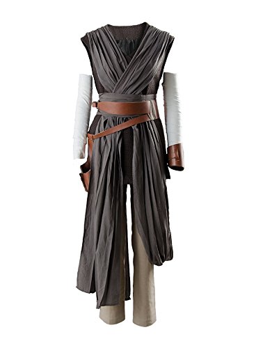 Bilicos Kriegerin The Last Rey Outfit Cosplay Kostüm Braun Damen L von Bilicos