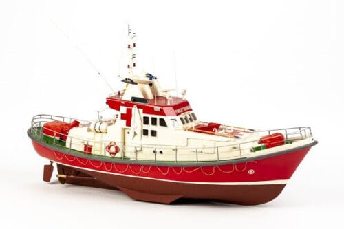 BILLING BOATS BB430 – EMILE ROBIN – Search and Rescue Boat – Maßstab 1:33 – komplettes Montagesatz zur Selbstmontage von Billing Boats