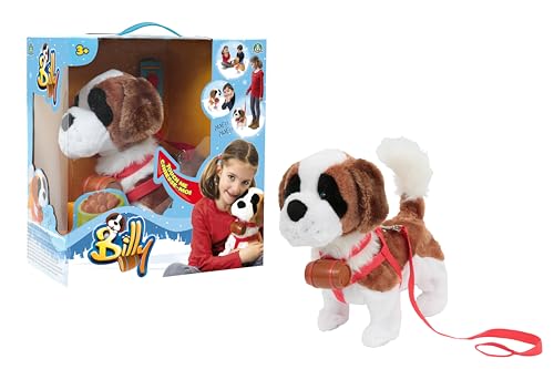 Giochi Preziosi Billy, My Dog Billy, interaktives Plüschtier zum Spazierengehen, Sitzen, Bellen, Spielzeug für Kinder ab 3 Jahren, AMB00 Giochi Preziosi Billy, My Dog Billy, interaktives Plüschtier zum Spazierengehen, Sitzen, Bellen, Spielzeug für Kinder ab 3 Jahren, AMB00 von Billy