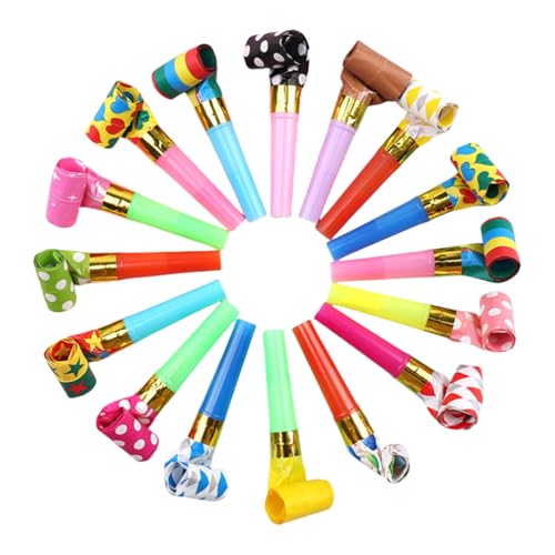 20 Stück Tröten,Trompete Kinder Party,Pfeife Kinder Trompete,Tröte zum Anfeuern,Krachmacher Partytröten,Mehrfarbig Pfeife Horn,Kinderspielzeug Jubel Pfeifen,für Kindergeburtstag,Faschings,Carnival usw 20 Stück Tröten,Trompete Kinder Party,Pfeife Kinder Trompete,Tröte zum Anfeuern,Krachmacher Partytröten,Mehrfarbig Pfeife Horn,Kinderspielzeug Jubel Pfeifen,für Kindergeburtstag,Faschings,Carnival usw von BinXiaoQin