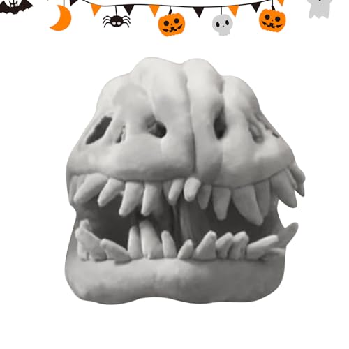 Biniveil Dinosaur Skelett Kostüm Set - Halloween Kostümzubehör Mit Soundeffekt,Verkleidung für Halloween Rollenspiel Themenpartys Kostümfeste von Biniveil