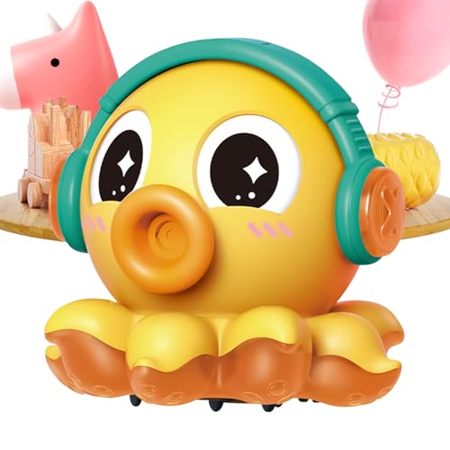 Biniveil Elektrisch Krabbelnder Oktopus Spielzeug | Tanzender Tintenfisch Tier Humidifier,Sprühnebel Luftbefeuchter Mit Musik Und Licht Für Schlafzimmer,Für Mädchen Schlafzeit Kinderzimmer Nachttisch von Biniveil