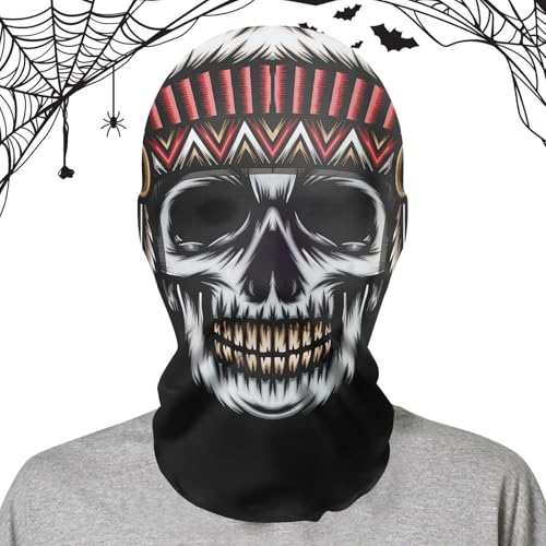 Biniveil Halloween-Horror-Maske, gruselige Halloween-Maske - Horror Funny Mesh Voller Kopfschmuck Lustiges Horror-Maskenspielzeug,Atmungsaktives und realistisches Geistermasken-Gruselkostüm für Biniveil Halloween-Horror-Maske, gruselige Halloween-Maske - Horror Funny Mesh Voller Kopfschmuck Lustiges Horror-Maskenspielzeug,Atmungsaktives und realistisches Geistermasken-Gruselkostüm für von Biniveil