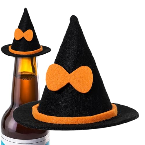 Biniveil Hexenhut Deko - Halloween | Kleine Bastelarbeit Dekoration für Weinflaschen Deckel als Haarschmuck für Erwachsene für Nachttisch und Wohnzimmer als Fotoaccessoire Biniveil Hexenhut Deko - Halloween | Kleine Bastelarbeit Dekoration für Weinflaschen Deckel als Haarschmuck für Erwachsene für Nachttisch und Wohnzimmer als Fotoaccessoire von Biniveil
