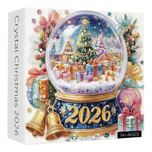 Biniveil Kristall Puzzle,Kristall Weihnachten 2026 Puzzle - Kniffliges Bastelspielzeug Spaß Für Anfänger Freizeitspiele Erwachsene Kinder Home Deko Urlaubsaktivitäten Biniveil Kristall Puzzle,Kristall Weihnachten 2026 Puzzle - Kniffliges Bastelspielzeug Spaß Für Anfänger Freizeitspiele Erwachsene Kinder Home Deko Urlaubsaktivitäten von Biniveil