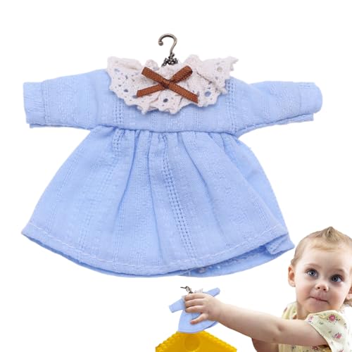 Biniveil Puppenkleidung – Miniatur-Hauskleid, Mini-Kleidung Kostüm für kleine Stofftiere, Miniatur-Kleid-Outfit, kleines Haus-Zubehör Biniveil Puppenkleidung – Miniatur-Hauskleid, Mini-Kleidung Kostüm für kleine Stofftiere, Miniatur-Kleid-Outfit, kleines Haus-Zubehör von Biniveil