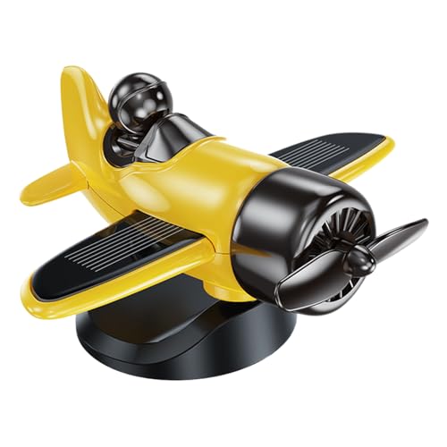 Biniveil Solar-Flugzeug-Auto-Ornamente – Armaturenbrett-Ornament, solarbetriebenes Flugzeugmodell, Automobil-Innenausstattung für Fahrzeuge, Geburtstag, Erwachsene, Weihnachten, Tisch, Damen, Herren Biniveil Solar-Flugzeug-Auto-Ornamente – Armaturenbrett-Ornament, solarbetriebenes Flugzeugmodell, Automobil-Innenausstattung für Fahrzeuge, Geburtstag, Erwachsene, Weihnachten, Tisch, Damen, Herren von Biniveil