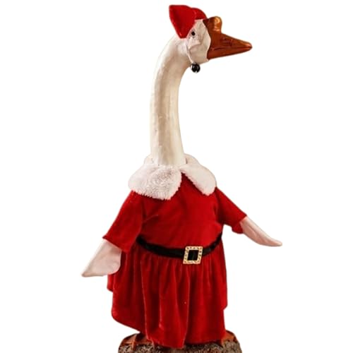 Biniveil Verkleidung Für Weihnachtsgänse | 58 cm Gänsekleidung Für ,Zubehör Für Feiertags Party Tür Garten Yard Patio Frühling Thanksgiving Hochzeit Deko von Biniveil