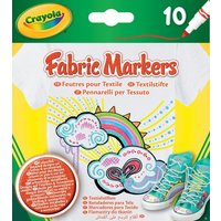 CRAYOLA - 10 Textilstifte von Binney & Smith (Europe) Limited Soc