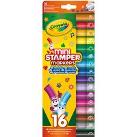CRAYOLA - 16 Mini Stempel-Filzstifte von Binney & Smith (Europe) Limited Soc