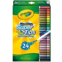 CRAYOLA - 24 Filzstifte Supertips von Binney & Smith (Europe) Limited Soc
