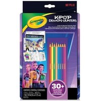 CRAYOLA K-Pop Demon Hunters Color & Sketch Activity Pad, Mal-, Zeichnen- und Aktivitätsbuch von Binney & Smith (Europe) Limited Soc