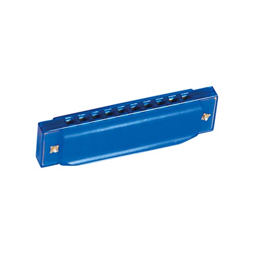 Bino Mundharmonika, Musikinstrument für Kinder ab 3 Jahren, (Musikspielzeug, fördert die musikalische Früherziehung und Kreativität Ihrer Kinder, mit anderen Musikinstrumenten kombinierbar), Blau von Bino world of toys