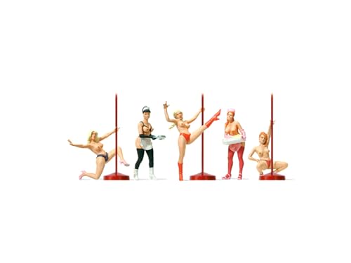Merten 0212556 Pole Dancers (5) Figure Set von Bino world of toys