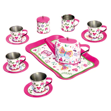 Bino Kinder-Tee-Set, rosa von Bino