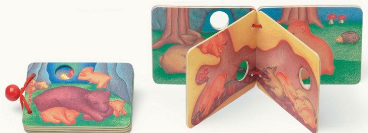 Holzbilderbuch Bär schau hin Holzbilderbuch Bär schau hin von Bino