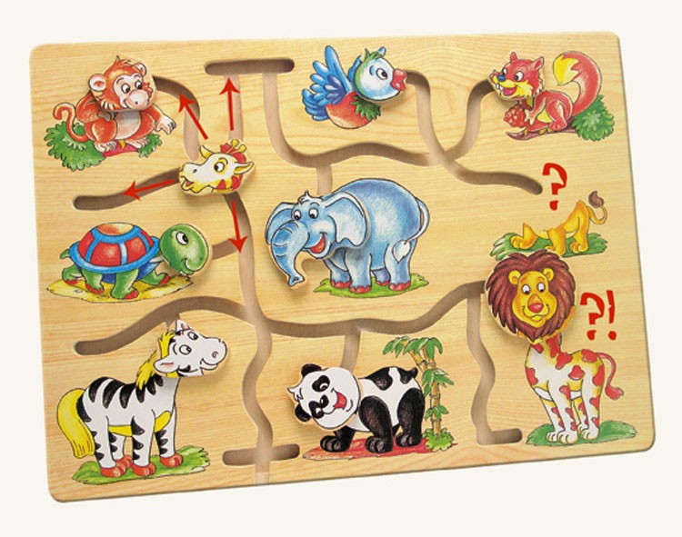 Motorikspiel, Schiebepuzzle, Afrika Motorikspiel, Schiebepuzzle, Afrika von Bino