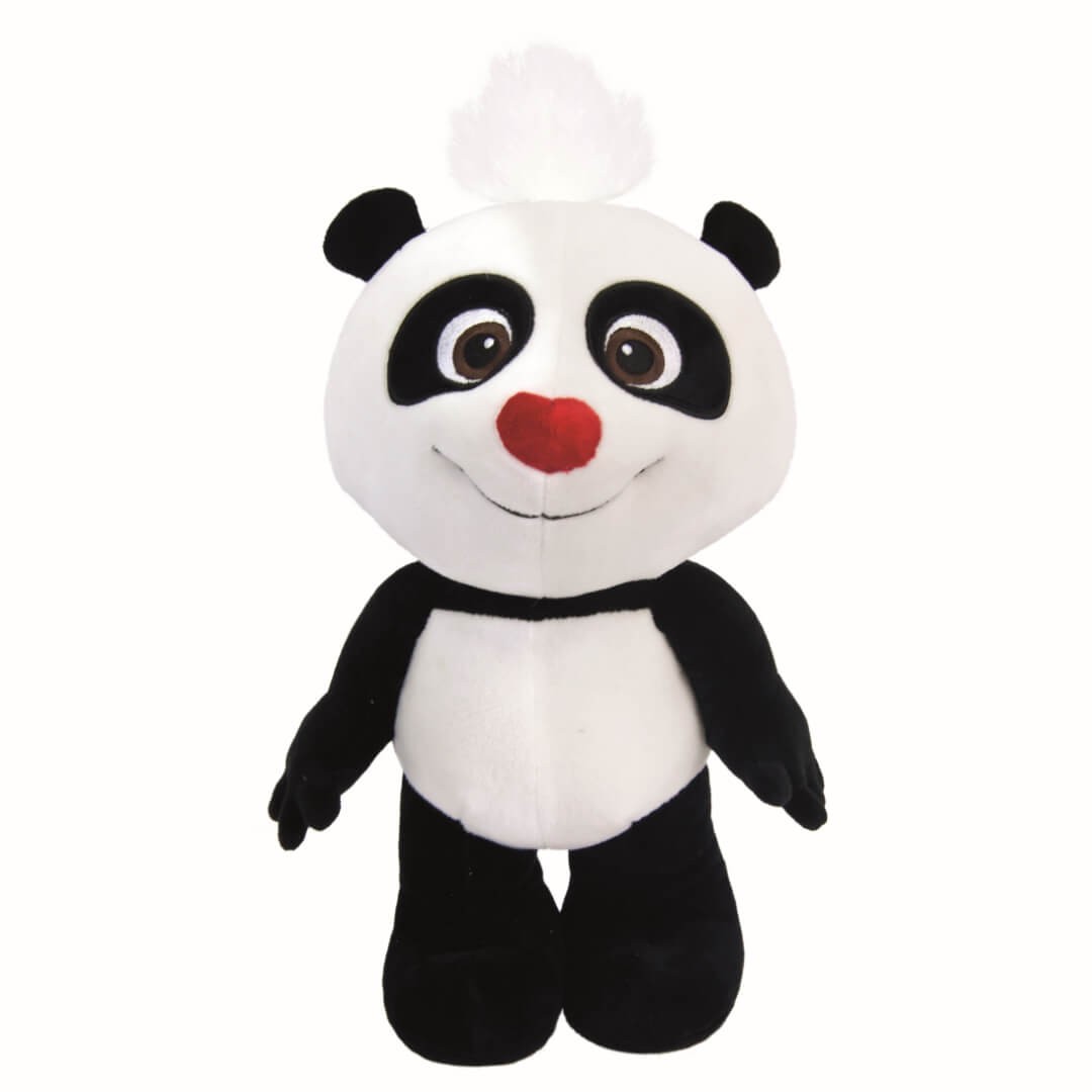 Plüschtier Panda, 15 cm, von Bino - Kuscheltier, Plüschpanda von Bino