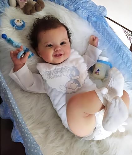 Binxing Yts 60cm Reborn Baby Lebensechte 24 Zoll weiches Silikon Vinyl Baby Puppen Wie Echt Realistisch Newborn Babypuppe Junge Binxing Yts 60cm Reborn Baby Lebensechte 24 Zoll weiches Silikon Vinyl Baby Puppen Wie Echt Realistisch Newborn Babypuppe Junge von Binxing Yts