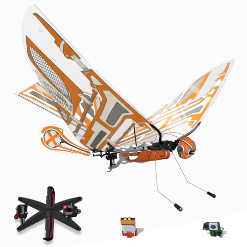 X-Fly Combo – Bionic Bird | sensorgestützte Ornithopter-Drohne mit Zubehör | RC Vogel & Steuerung über iOS & Android Smartphone App | Autopilot & Gyro-Stabilisator X-Fly Combo – Bionic Bird | sensorgestützte Ornithopter-Drohne mit Zubehör | RC Vogel & Steuerung über iOS & Android Smartphone App | Autopilot & Gyro-Stabilisator von BionicBird