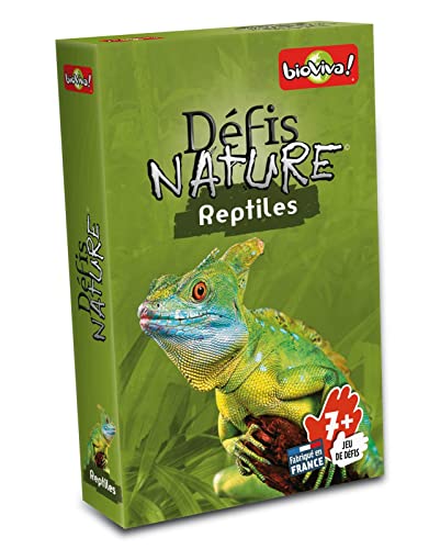 Bioviva 0101003108-board Game-Challenges innerhalb Nature Reptilien von Bioviva