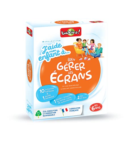 Bioviva-203050-J'Hilfe Mon Enfant à bonne gestion des Bildschirms 203050, Mehrfarbig von Bioviva