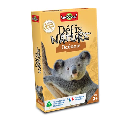 Bioviva 282505 Nature Challenges Tier-Ozeanien-Kartenspiel, Mehrfarbig Bioviva 282505 Nature Challenges Tier-Ozeanien-Kartenspiel, Mehrfarbig von Bioviva