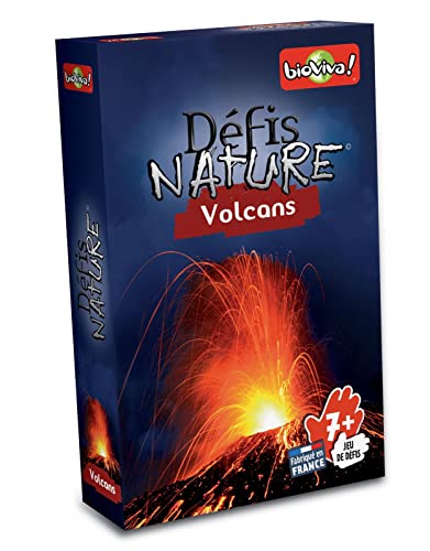 Bioviva 282536 Challenges Nature-Volcanoes Kartenspiel, Mehrfarbig von Bioviva