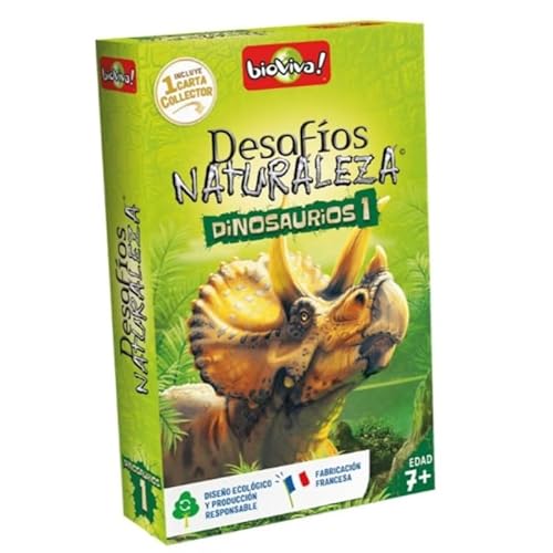 Bioviva - Defi Nature – Dinosaurier 1 + Sammelkarte – Version auf Spanisch von Bioviva
