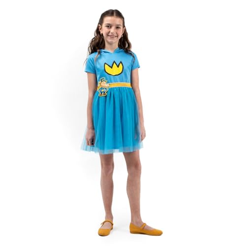 Cosplay Kleid mit Tüllrock und 3D-Hundeohren, Größe M, mehrfarbig von Bioworld